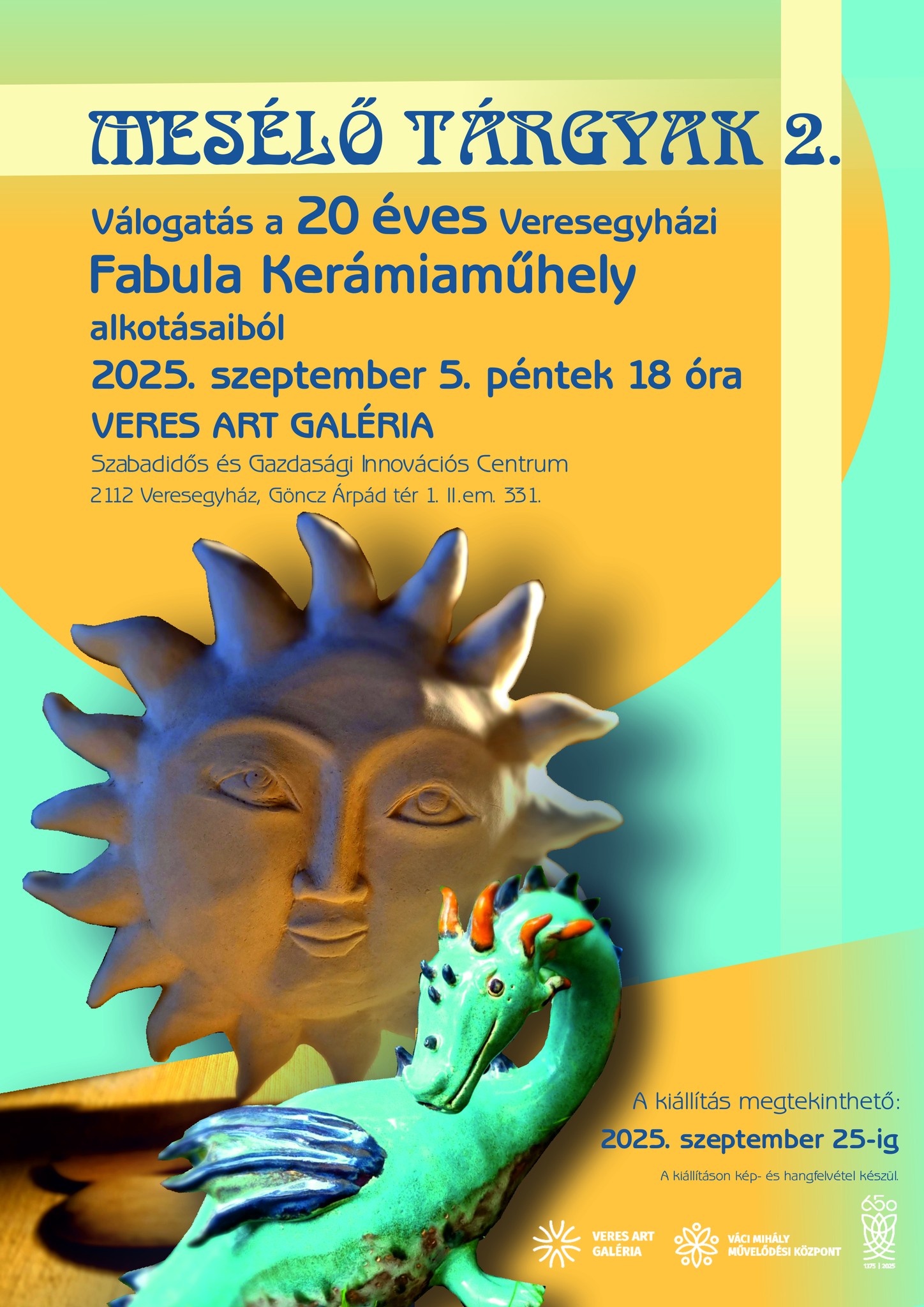 Mesélő tárgyak 2. kiállításmegnyitó plakát
