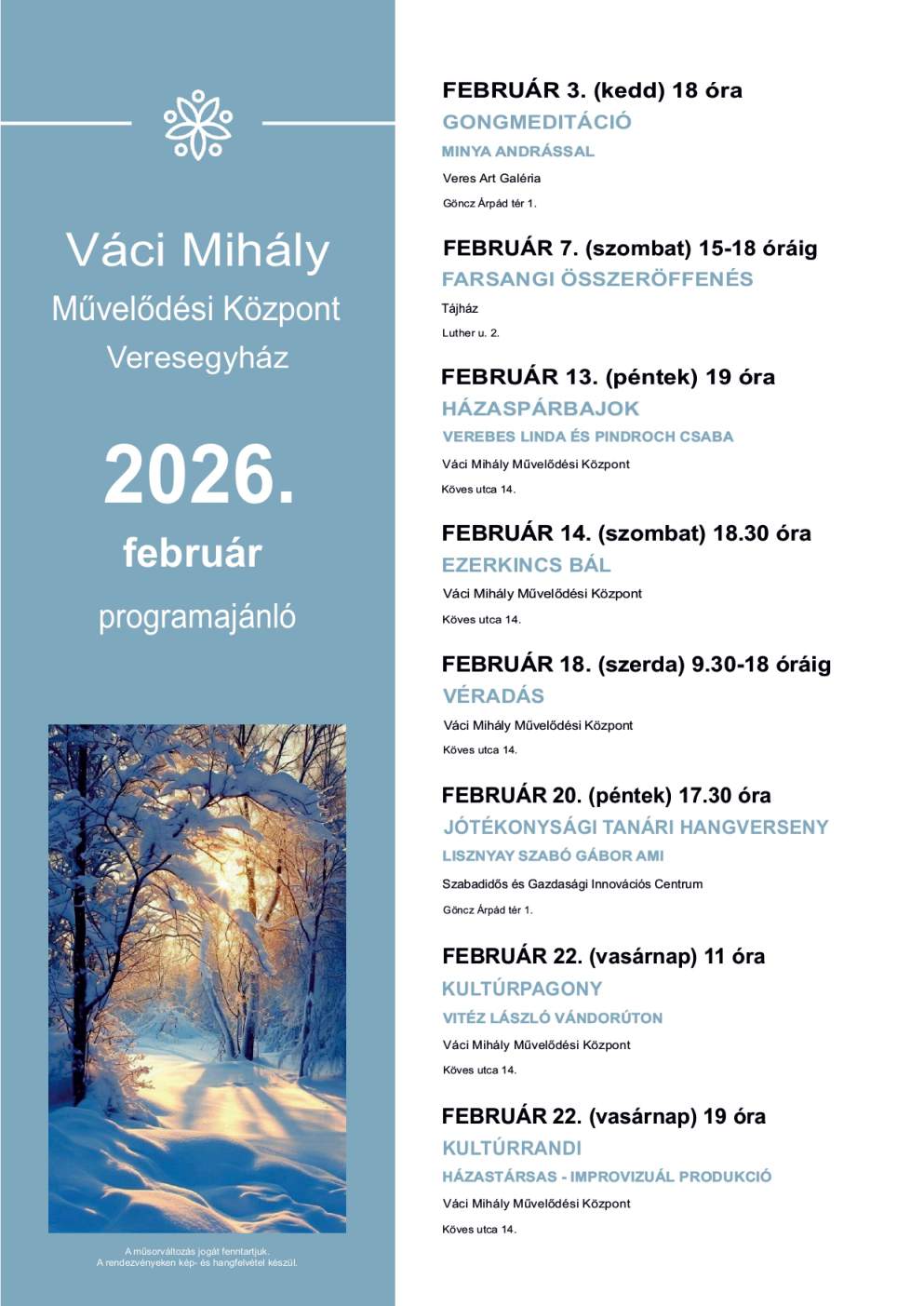 _Februári programajánló