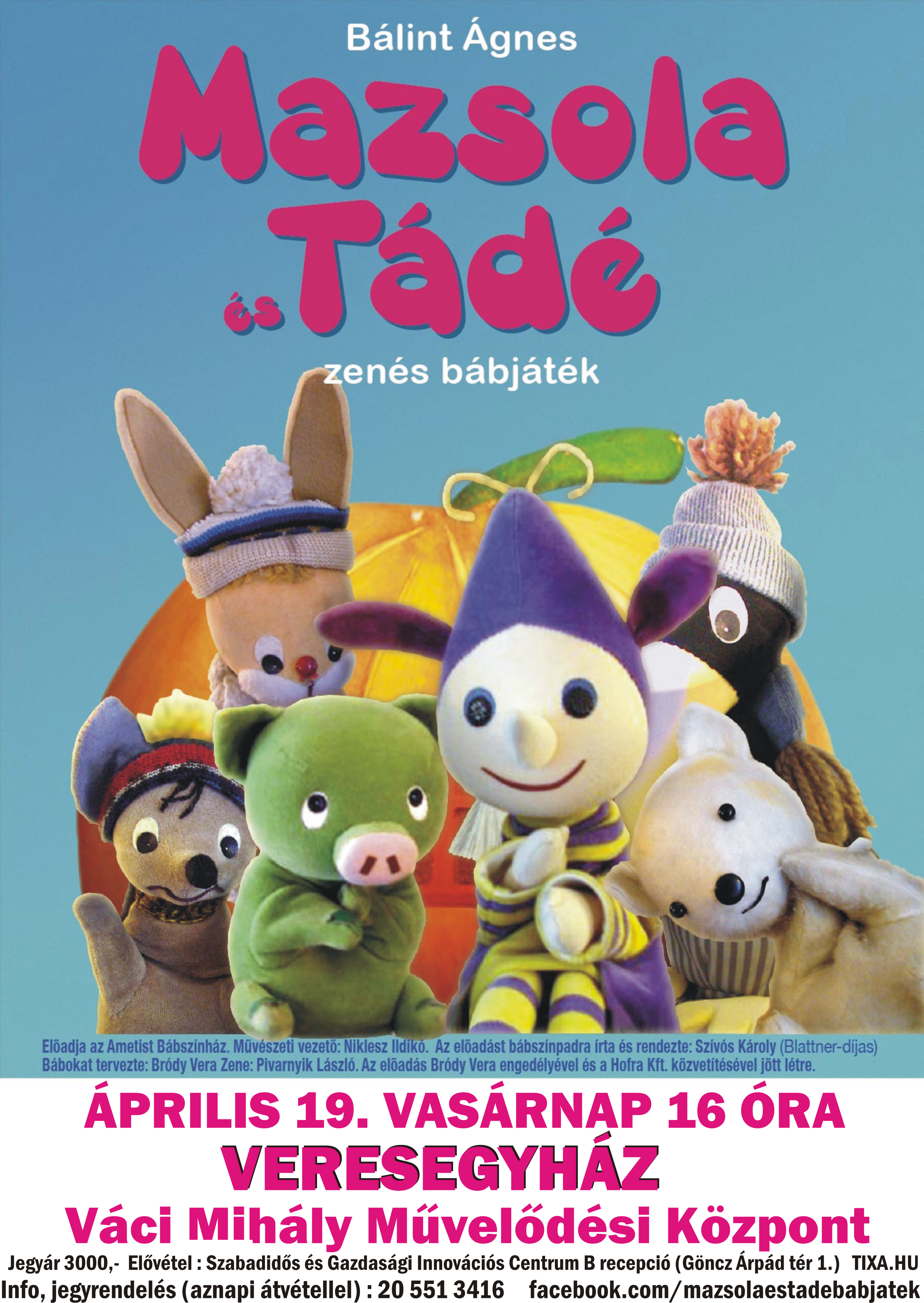 Mazsola és Tádé plakát