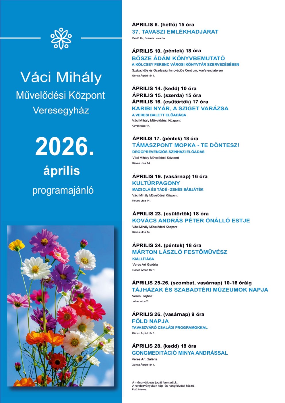 _Áprilisi programajánló