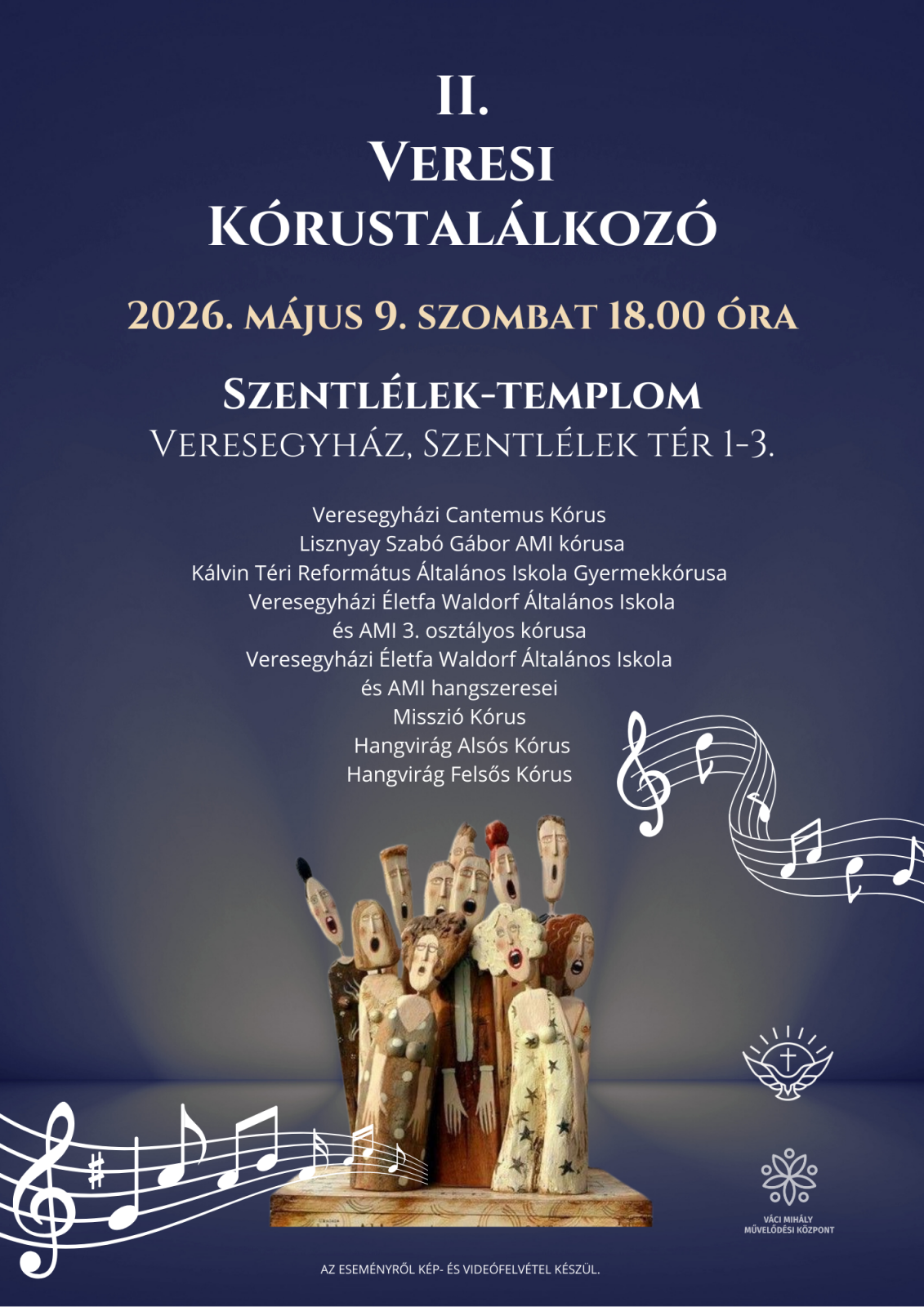 _II. Veresi Kórustalálkozó plakát