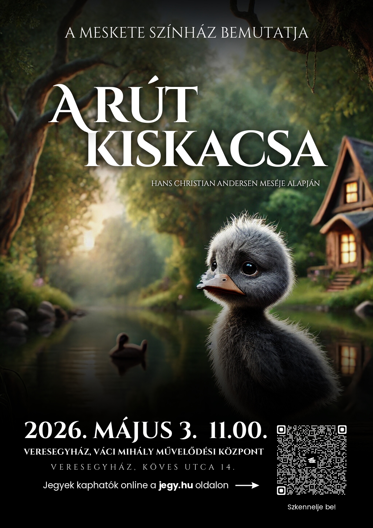 A rút kiskacsa plakát