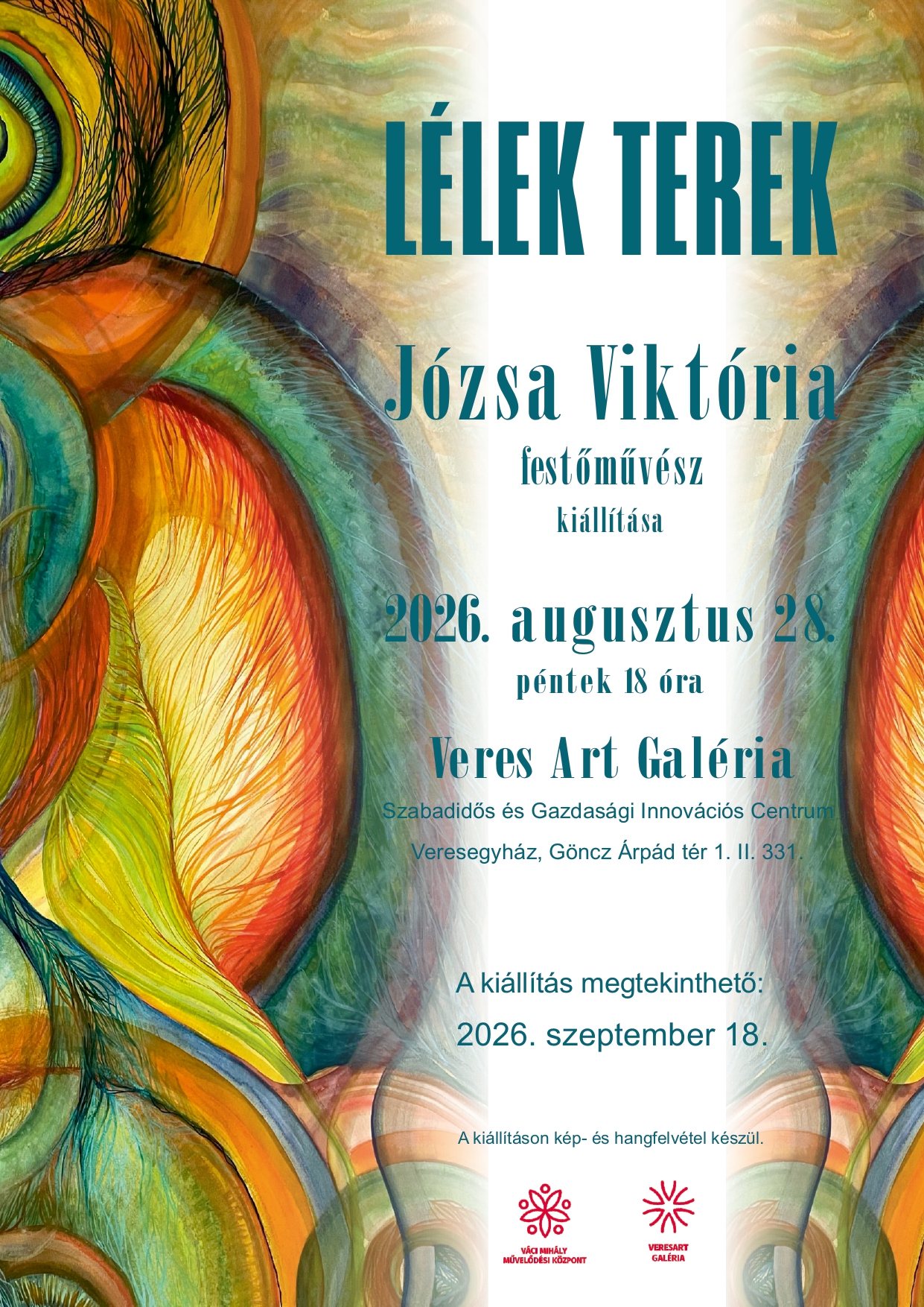 Józsa Viktória kiállítás plakát
