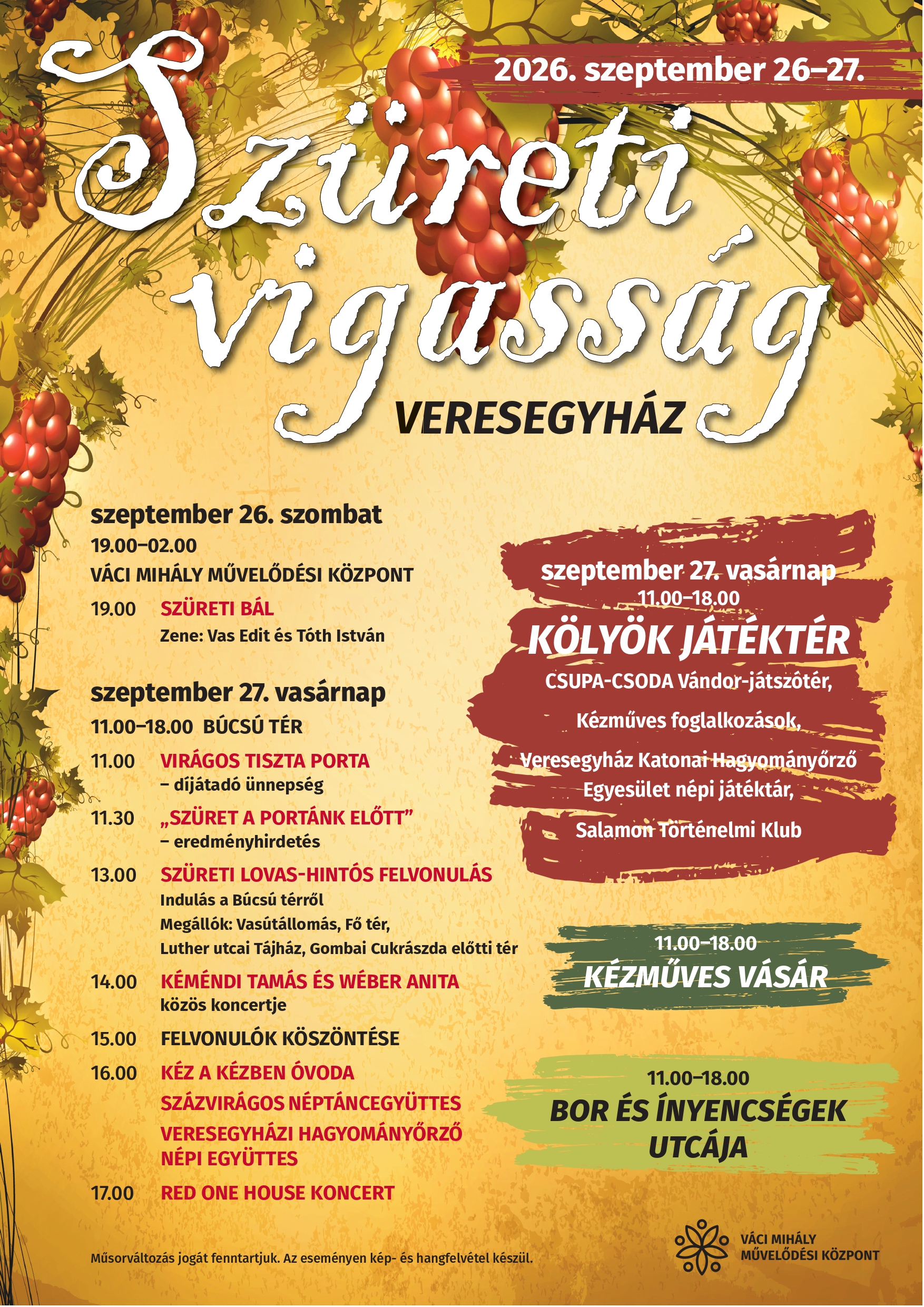 20260926_Szüreti vigasság plakát