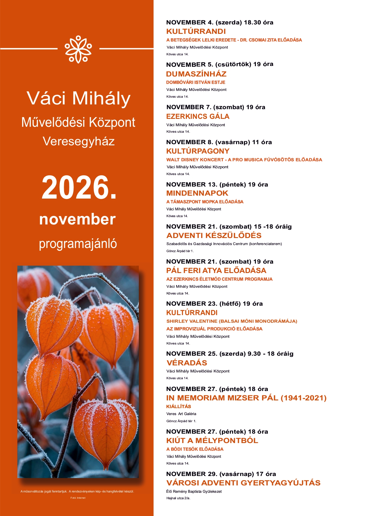 202611_Novemberi programajánló