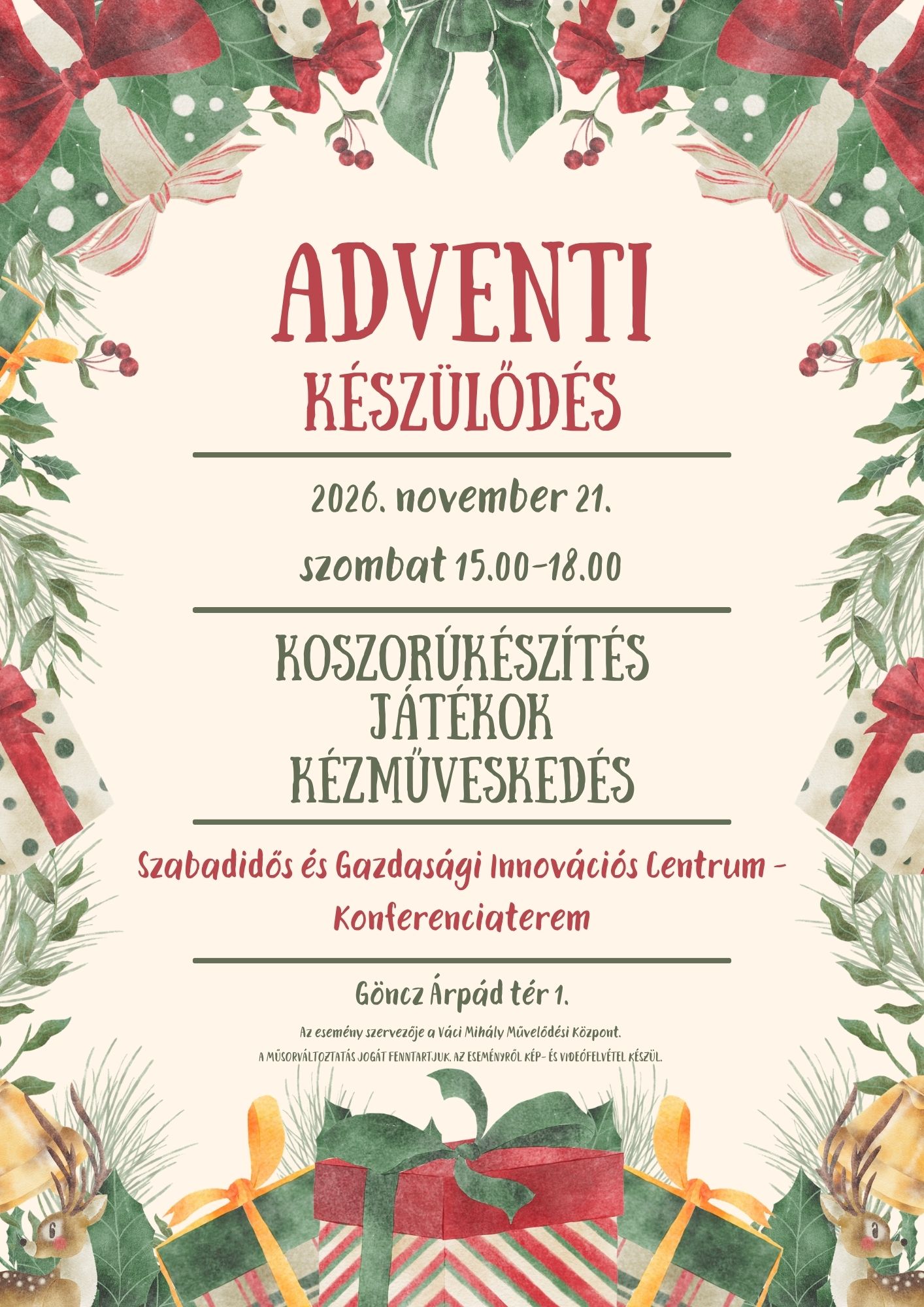 20261121_Adventi készülődés plakát