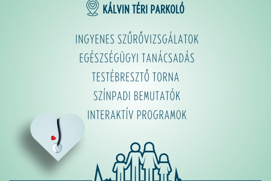 Egészségnap Veresegyház plakát