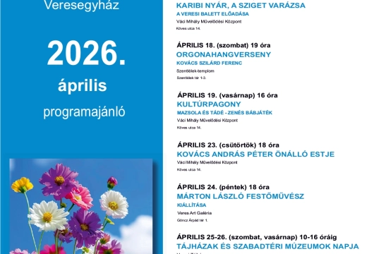 Áprilisi programajánló (2)